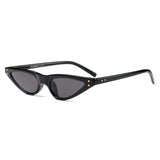 YOOSKE Cat Eye Sunglasses Women Small Triangle Eyeglasses Vintage Stylish Cateye Sun Glasses Female UV400 Glasses 2018 Gifts