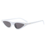 YOOSKE Cat Eye Sunglasses Women Small Triangle Eyeglasses Vintage Stylish Cateye Sun Glasses Female UV400 Glasses 2018 Gifts