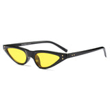YOOSKE Cat Eye Sunglasses Women Small Triangle Eyeglasses Vintage Stylish Cateye Sun Glasses Female UV400 Glasses 2018 Gifts